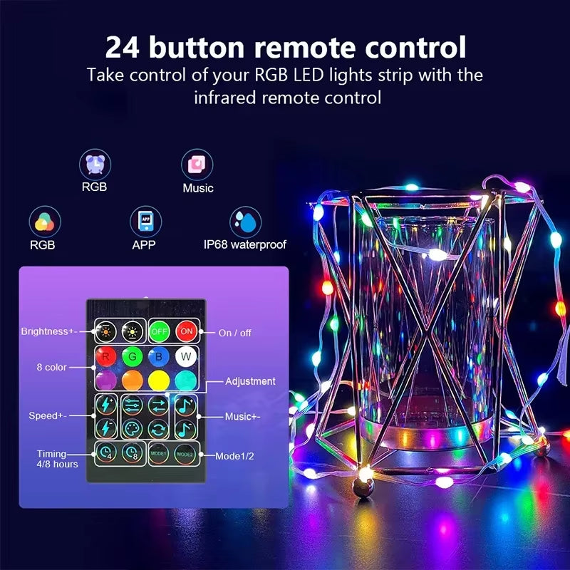 Color-Flow Bluetooth Fairy Lights (view 7)