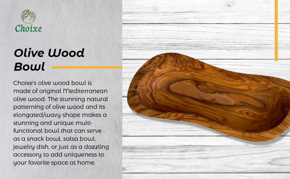 Olive Wood Serving Bowl (view 3)