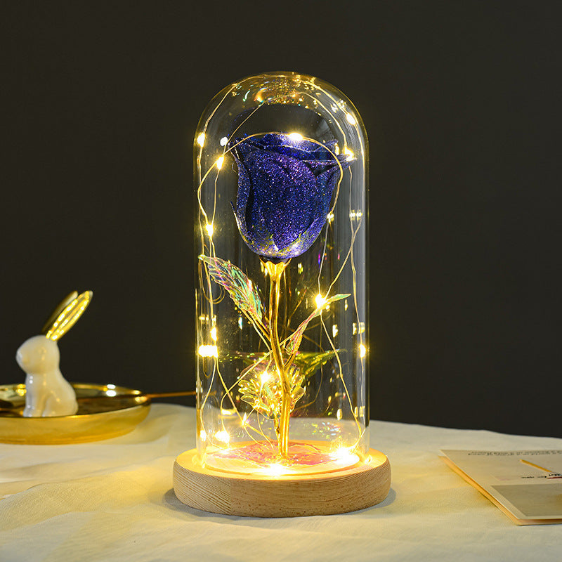 Eternal Rose in Glass with LED (view 10)