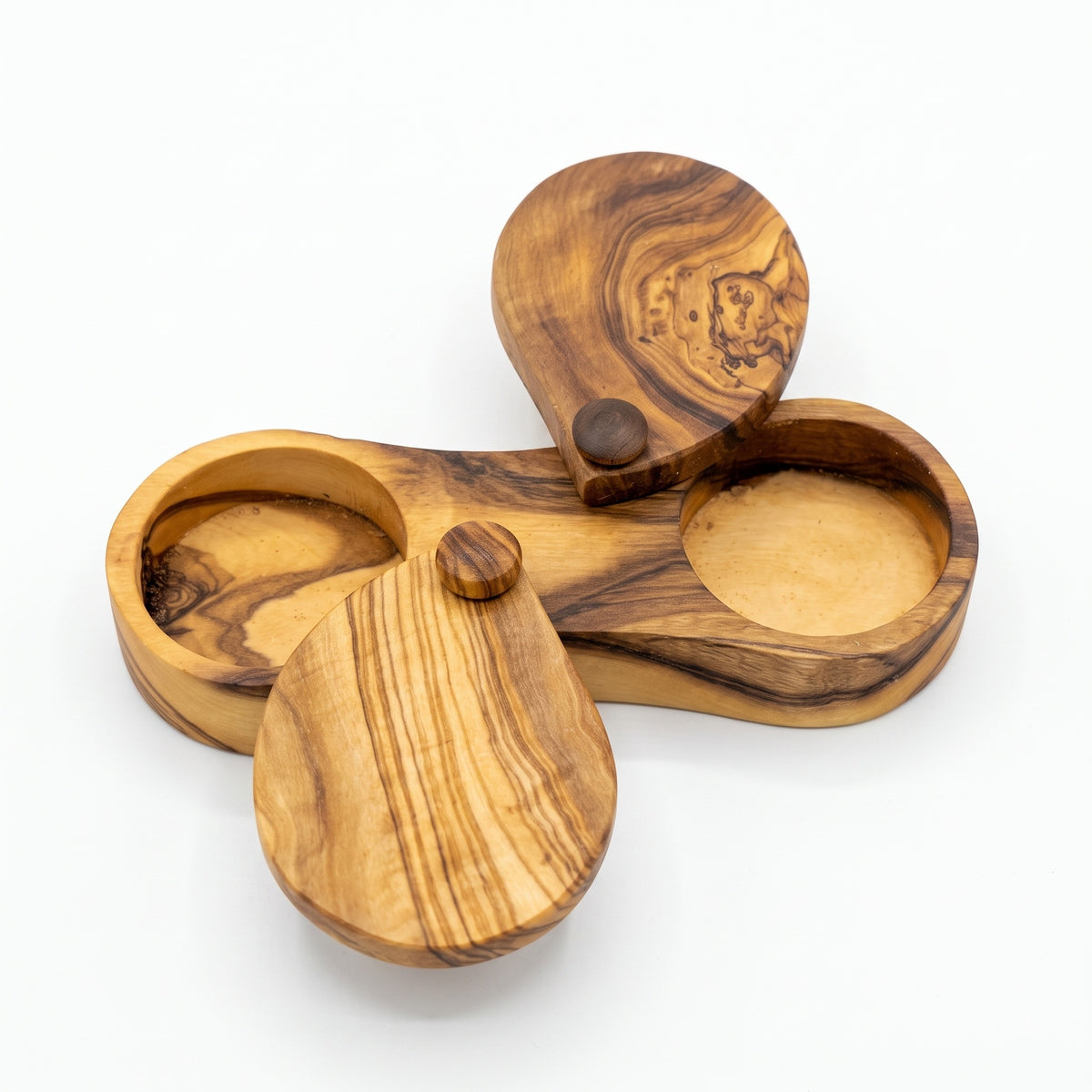 Olive Wood Spice Box