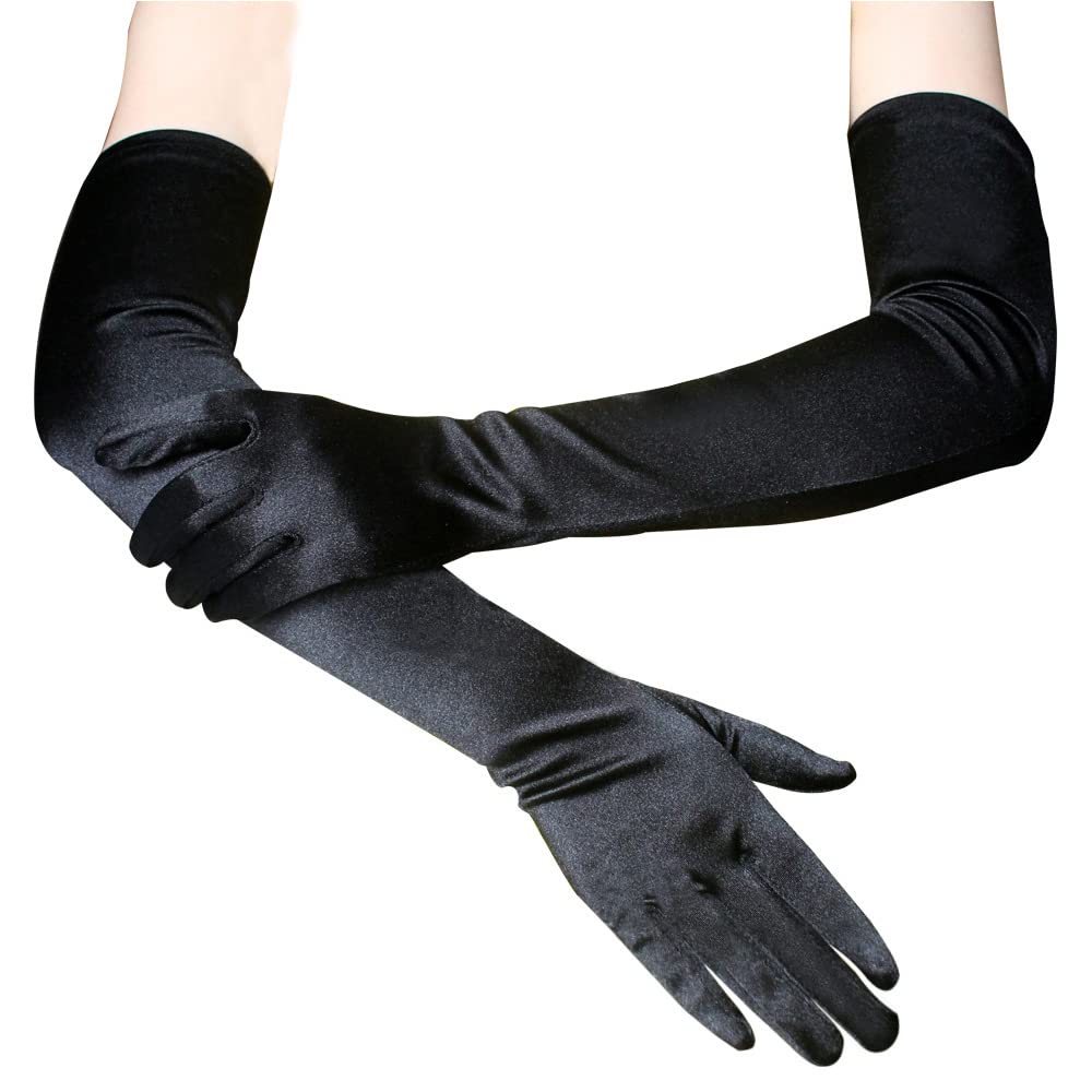 Satin Opera Gloves