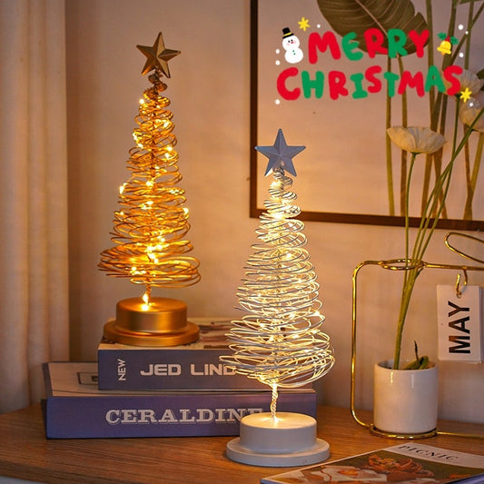 Spiral Christmas Tree Lamp (view 2)