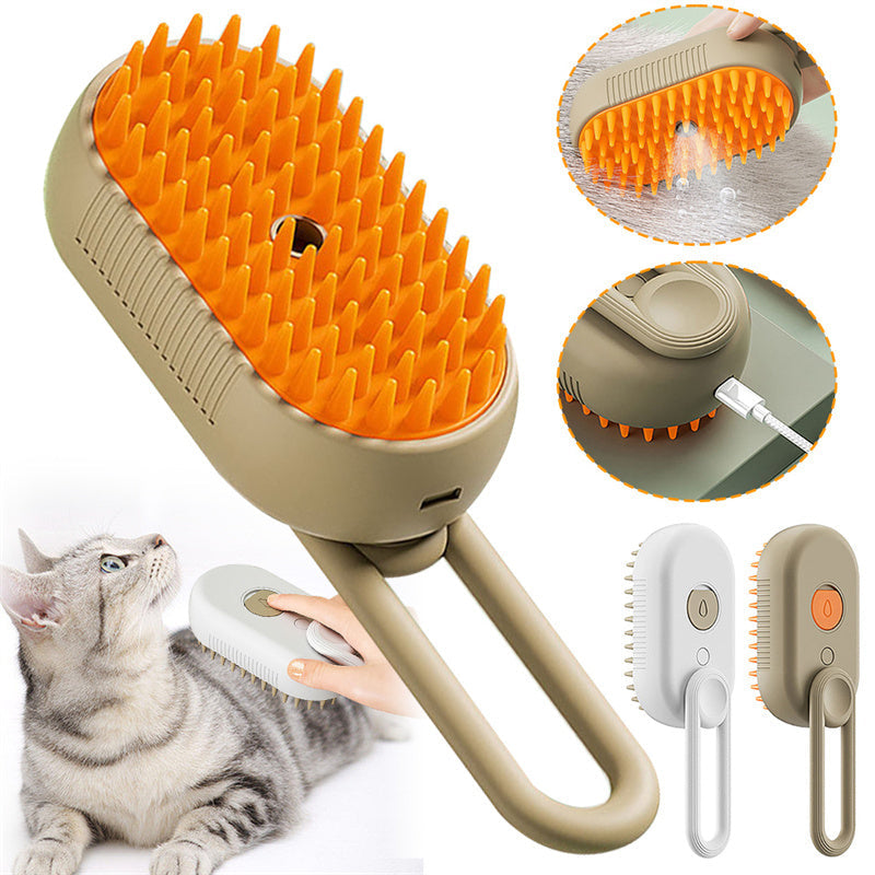 Steam Groom 3-in-1 Pet Brush (view 4)