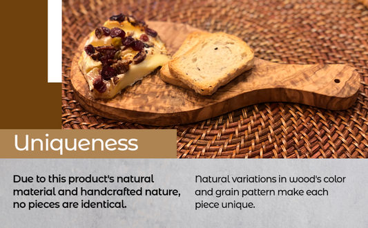 Olive Wood Bread and Butter Set (view 2)