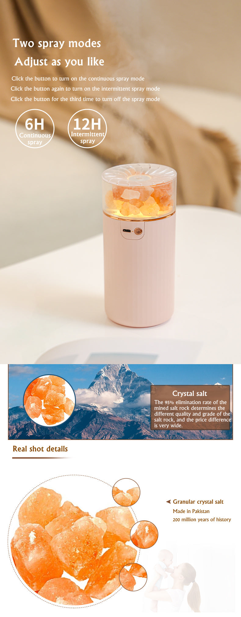 Salt Stone Glow Diffuser (view 6)