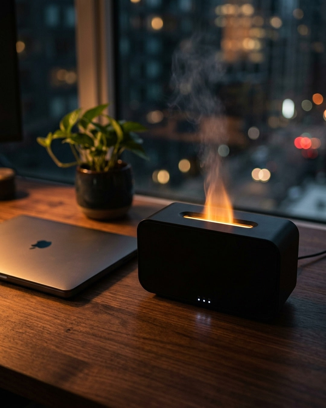 Ember Flame Aroma Diffuser in use