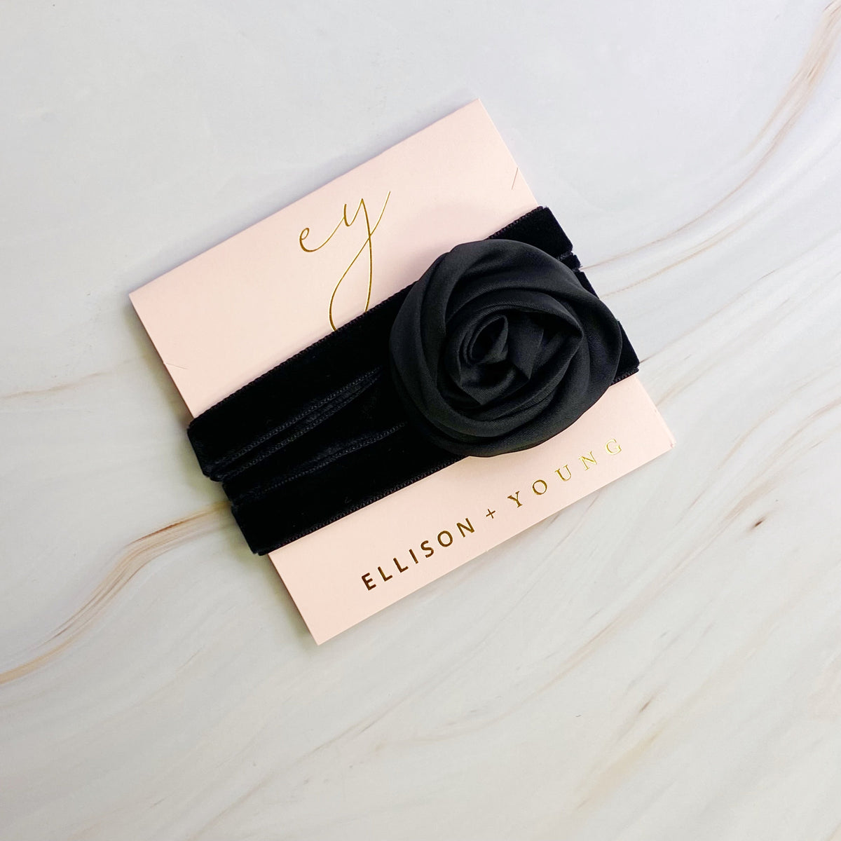 Velvet Rose Sash Necklace (view 11)