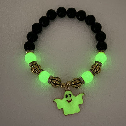 Glow Bead Halloween Bracelet