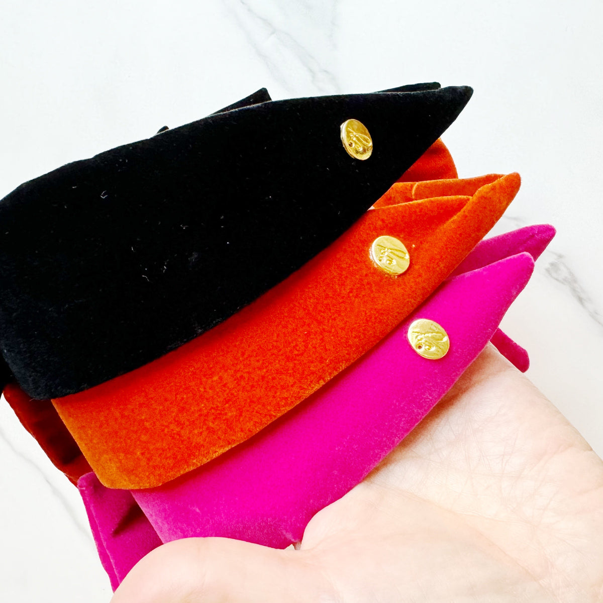 Velvet Bow Headband