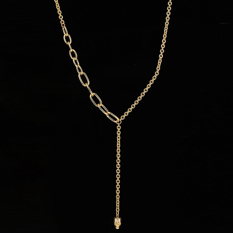 Skull Charm Necklace (view 2)