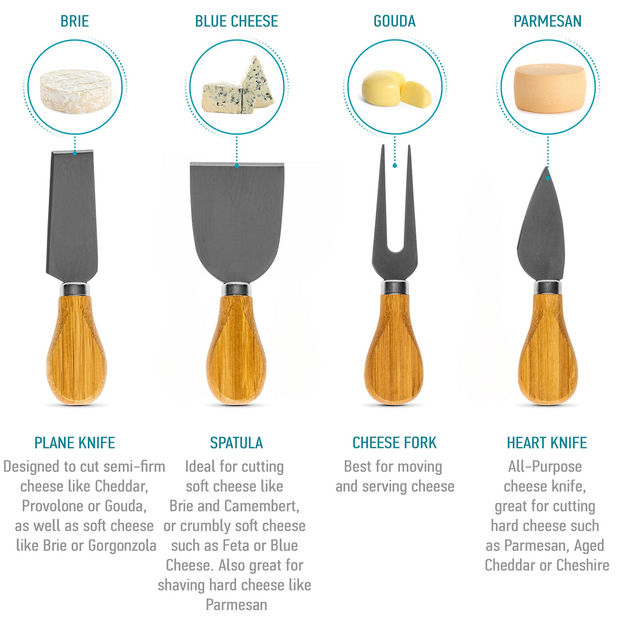 Swivel Cheese Board with Knife Drawer (view 8)
