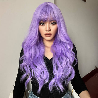Lilac Long Wig