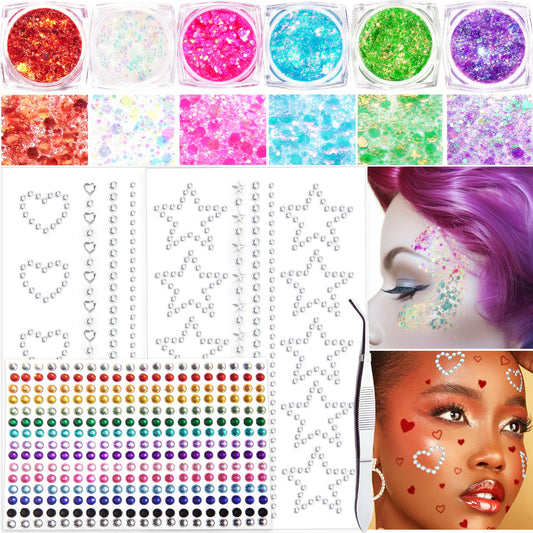 Body Glitter and Face Gems Kit