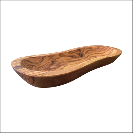 Olive Wood Serving Bowl