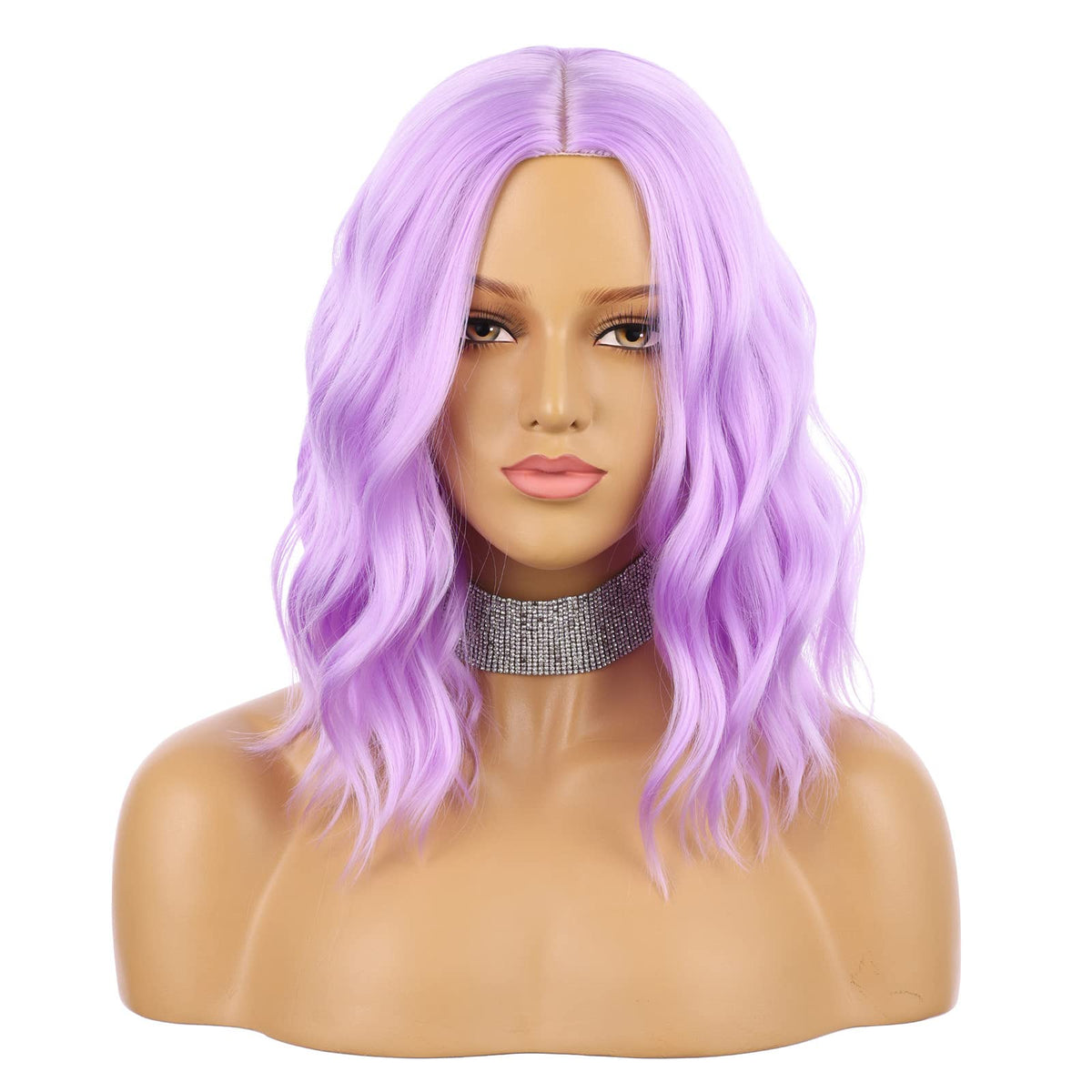 Lavender Bob Wig