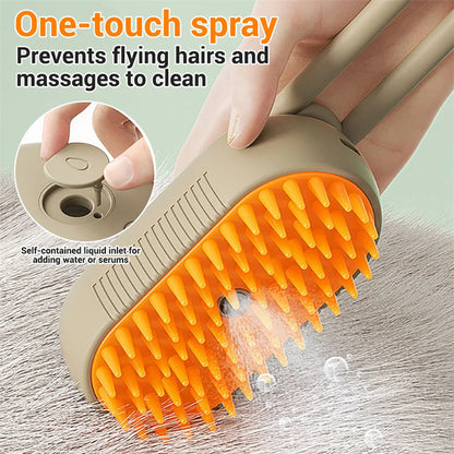 Steam Groom 3-in-1 Pet Brush (view 7)