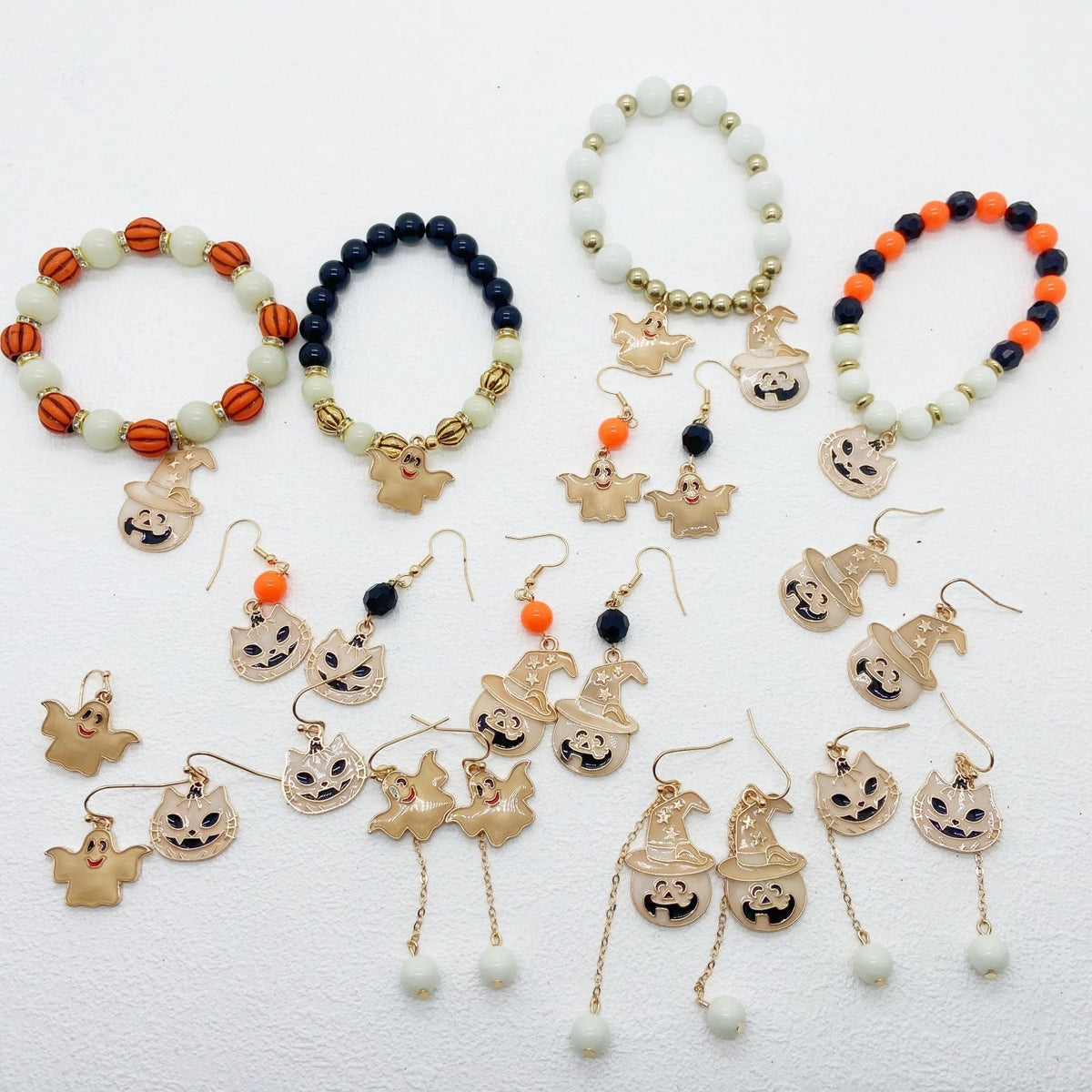 Glow Bead Halloween Bracelet (view 8)