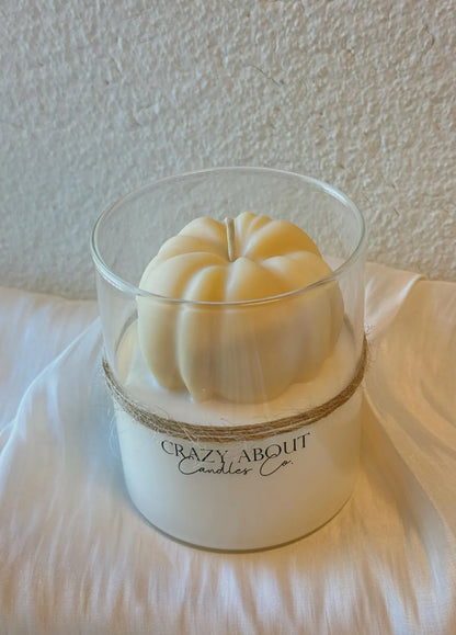 Pumpkin Season Soy Candle (view 3)