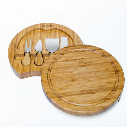 Swivel Cheese Board with Knife Drawer (view 3)