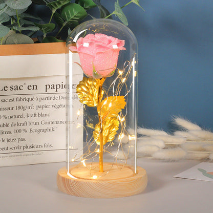 Eternal Rose in Glass with LED