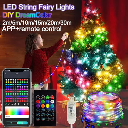 Color-Flow Bluetooth Fairy Lights (view 6)