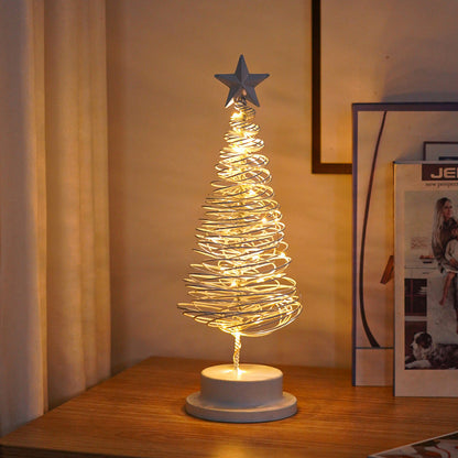 Spiral Christmas Tree Lamp