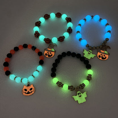 Glow Bead Halloween Bracelet (view 7)