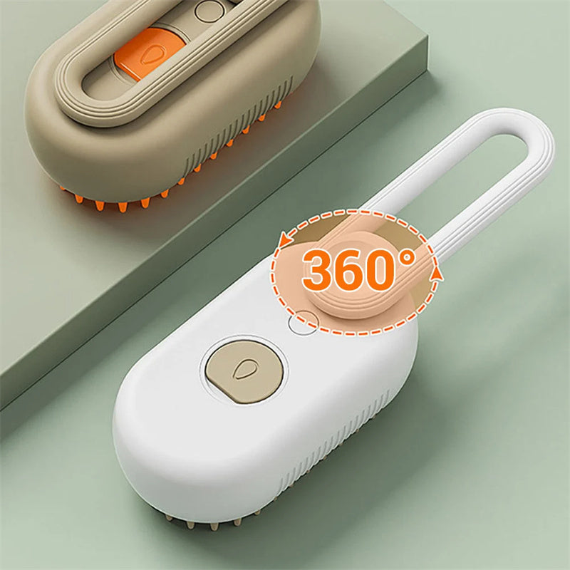 Steam Groom 3-in-1 Pet Brush
