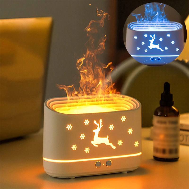 Elk Flame Humidifier Lamp