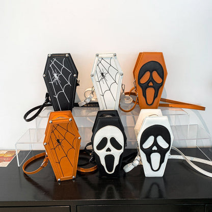 Crypt Coffin Crossbody Bag (view 3)