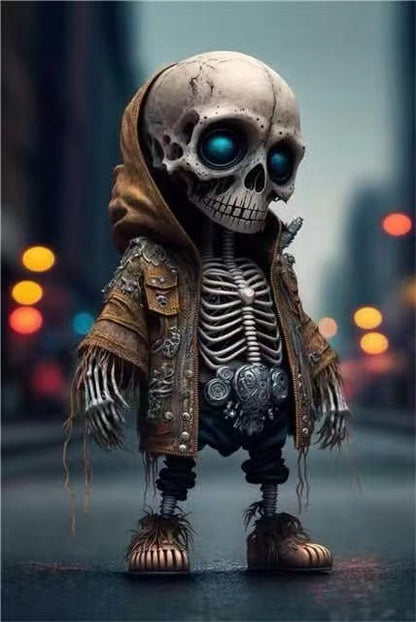 Resin Skeleton Figurine