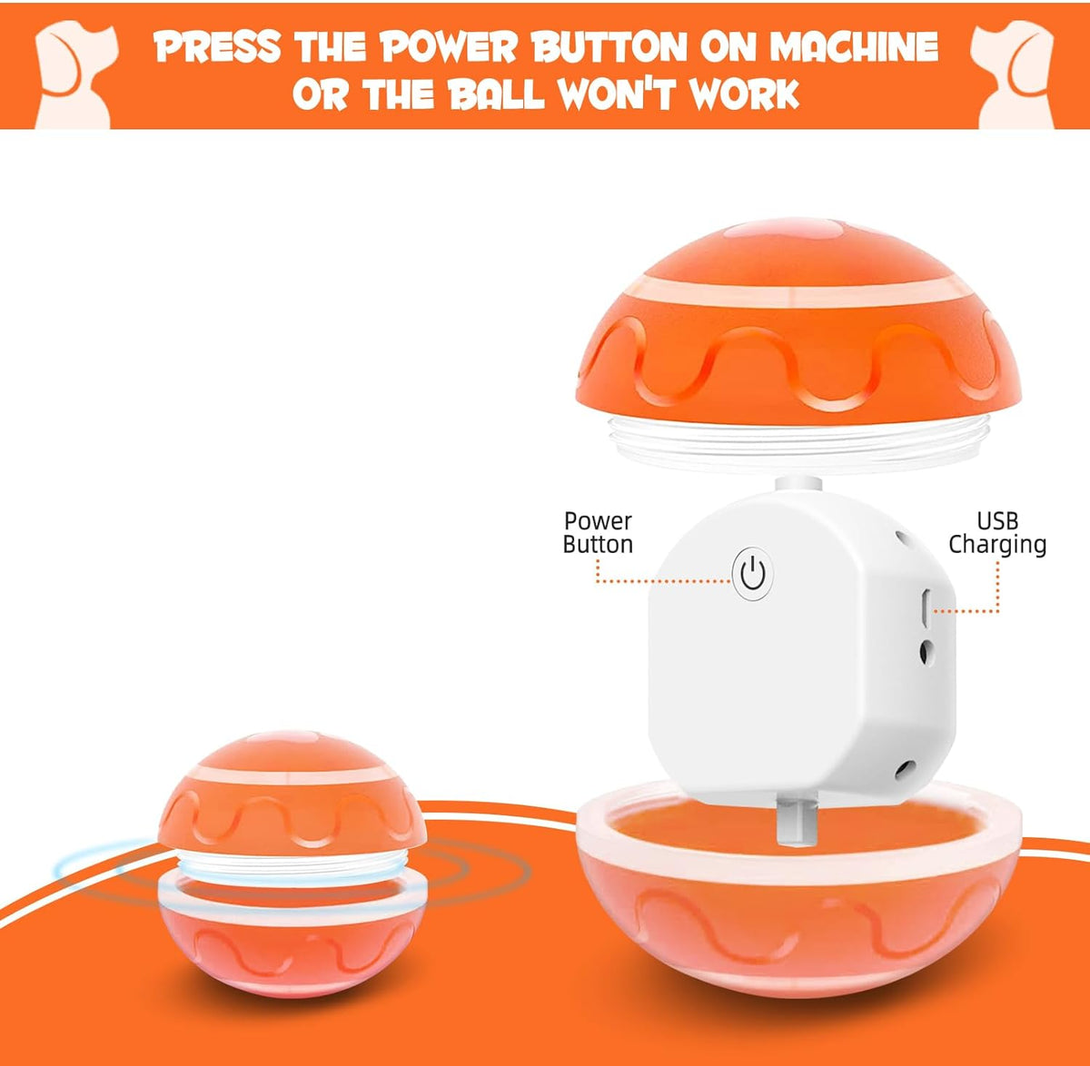 Peppy Rolling Pet Ball (view 5)