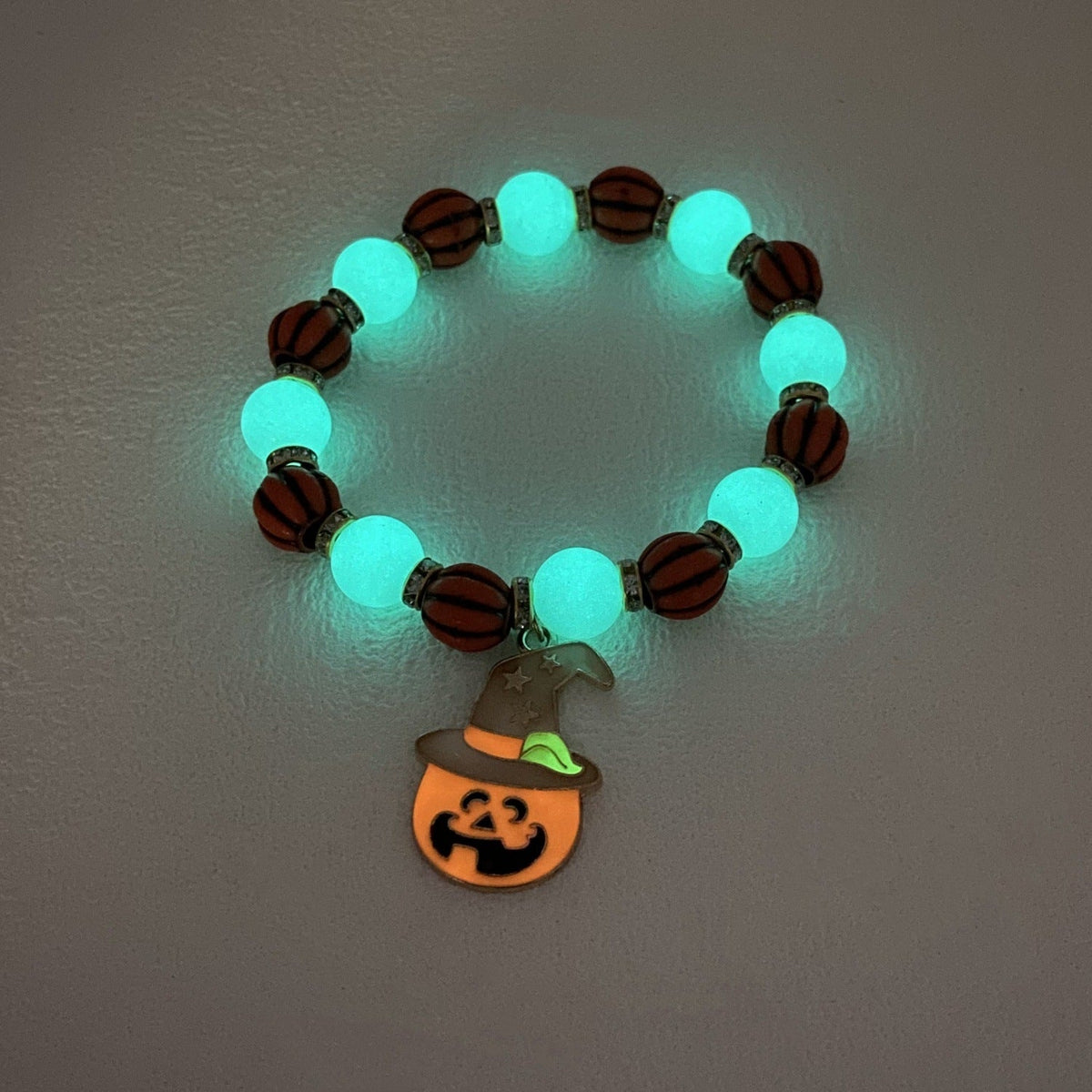 Glow Bead Halloween Bracelet (view 3)