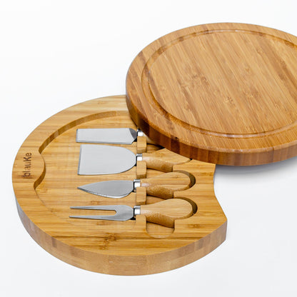 Swivel Cheese Board with Knife Drawer (view 11)