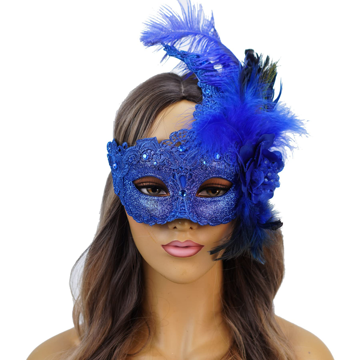 Feather Masquerade Mask