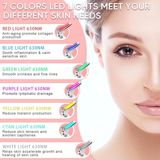 Sculpt 7-Color LED Facial Massager (view 8)