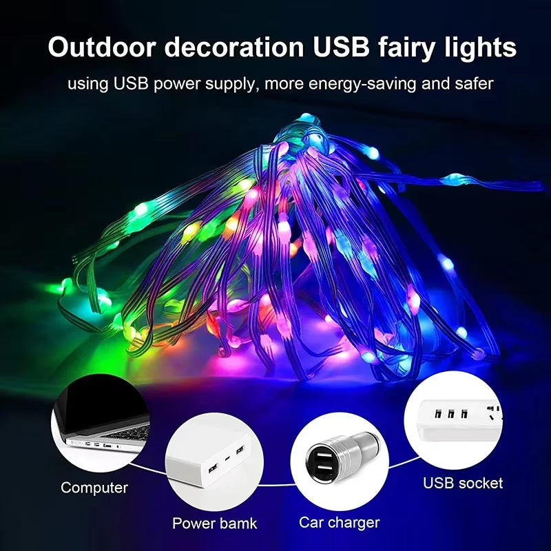Color-Flow Bluetooth Fairy Lights (view 11)