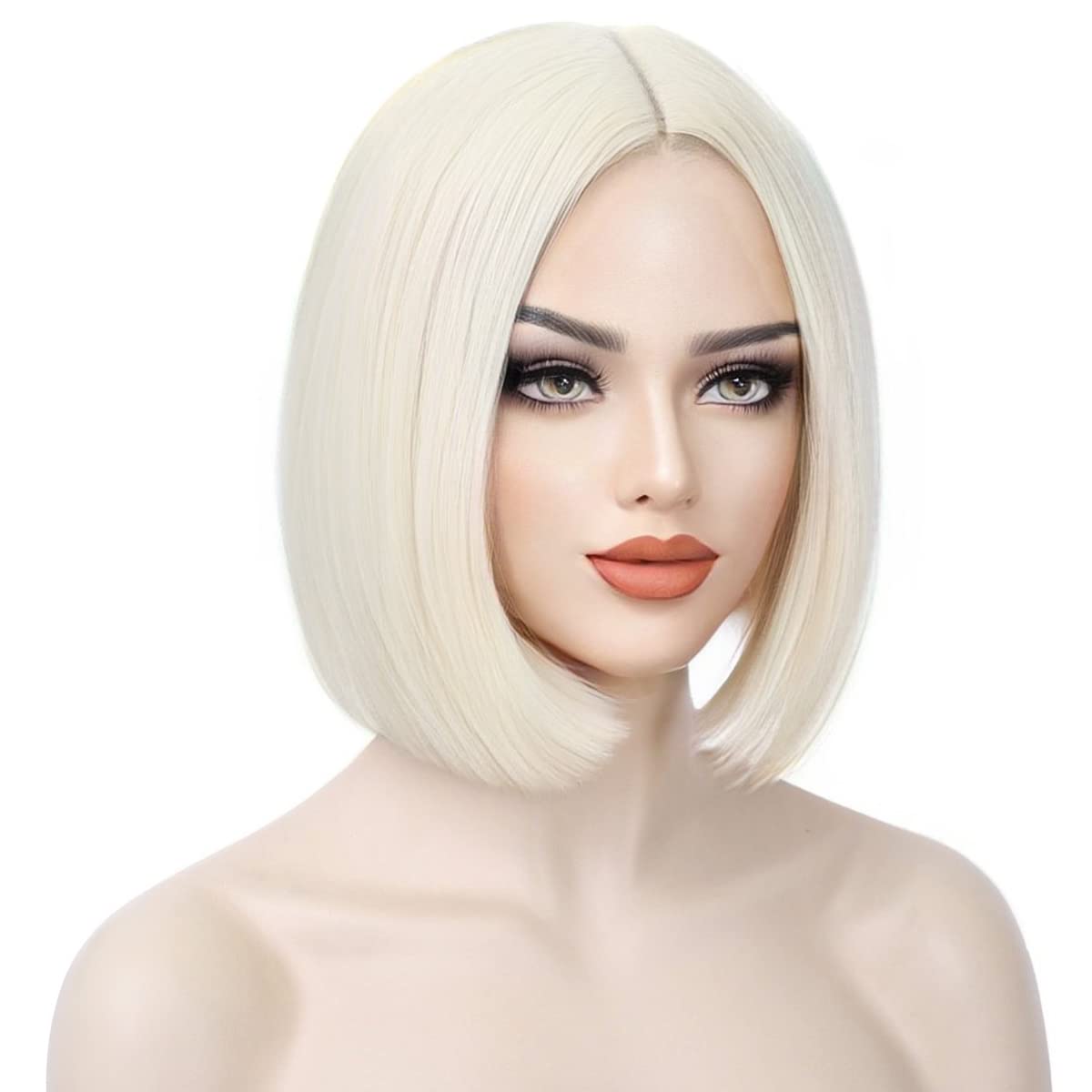 Platinum Blonde Bob Wig