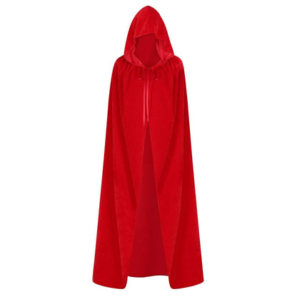 Velvet Hooded Cloak (view 2)